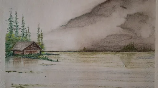 House on a lake