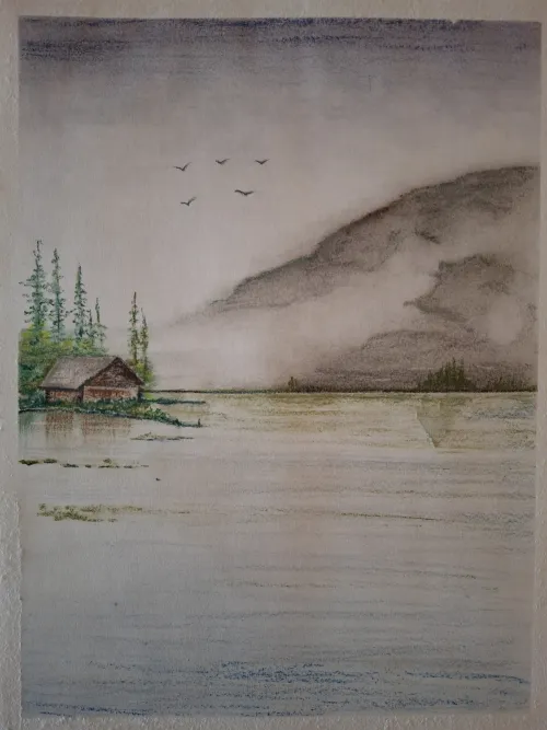 House on a lake